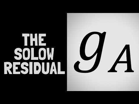 The Solow Residual