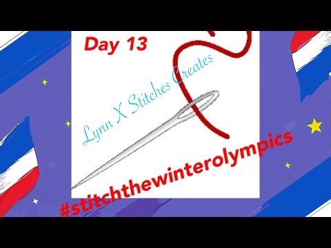 #flosstube #stitchthewinterolympics Day 13