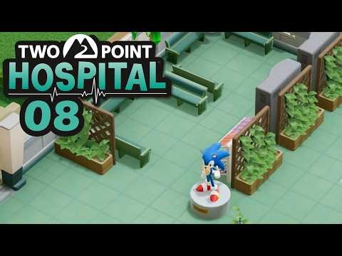 TWO POINT HOSPITAL 🚑 A paradise for those waiting! | LET'S PLAY | #08