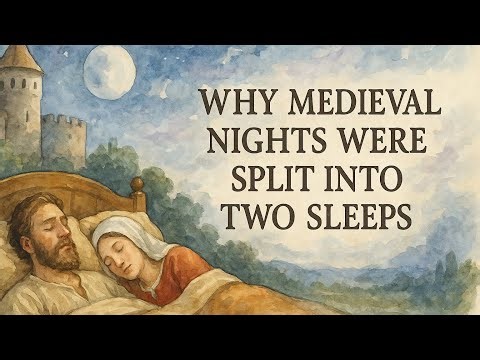 Why Medieval Nights Were Split Into Two Sleeps | Boring History for Sleep ✨✨