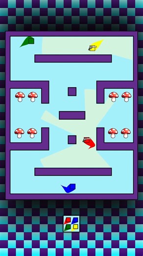 Square Verse | Square Race : Level 23 🟥🟦🟩🟨 #square #squarerace #squareracegame #racingsquares #racingsquare #bouncingsquare #squares #satisfying Comment... | Instagram