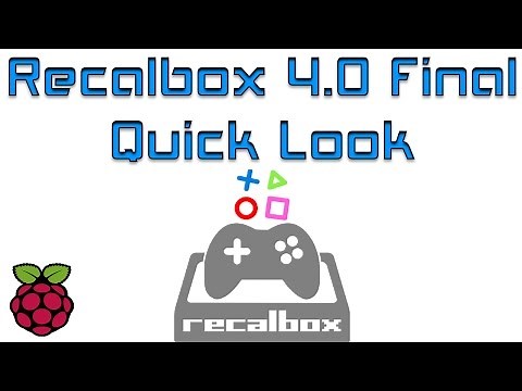 Recalbox 4.0 Final Quick look Overview Retro Games On Raspberry pi