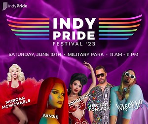 64 reactions · 15 shares |  Join us at Indy Pride Festival!  This is an event you won't want to miss! ✨  Date: June 10  Location: Military Park ⏰ Time: 11 AM - 11 PM To make your Festival experience even smoother, we highly recommend purchasing your tickets online in advance. ️ Skip the lines and get straight to the fun! Don't wait until the last minute – secure your spot today.  https://bit.ly/IndyFestival2023 | Indy Pride | Facebook