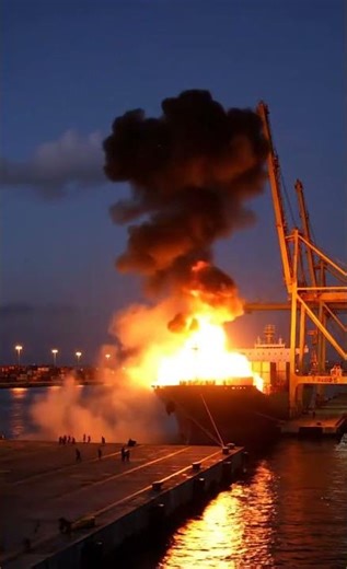 POV Fleeing a Ship Explosion! #Escape