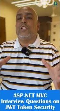 ASP.NET MVC Interview Questions :- JWT Token Security