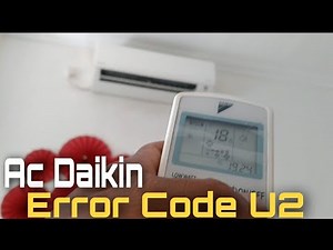 Pebaikan Ac Daikin Inverter Error U2|Ac Daikin Code Error U2|Service Ac Bekasi