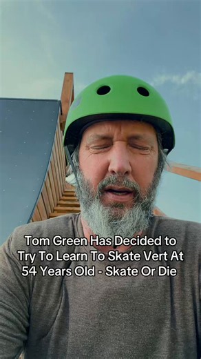I invited @tonyhawk to appear on the season premiere of my new show The Tom Green Farm - so when he awesomely agreed to come I just I had to build a giant skateboard ramp!! Now I have to figure out how to skate it before he gets here!!! Tune in May 29th only on @CraveCanada