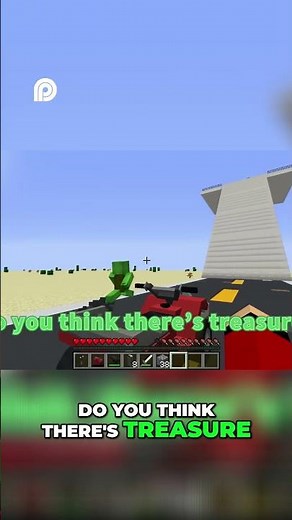 Minecraft BIGGEST Cobblestone Tower HACK 🤯 #sehar