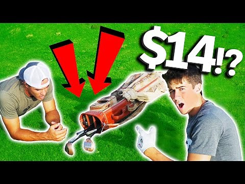 Golfing On a $15 Budget!! Thrift Store Golf Challenge