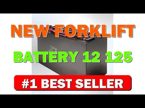 New Forklift-Battery 12-125-15-241AHL-B ; Industrial; BTB-Battery; Forklift Truck; Cons - B0D712YDSB