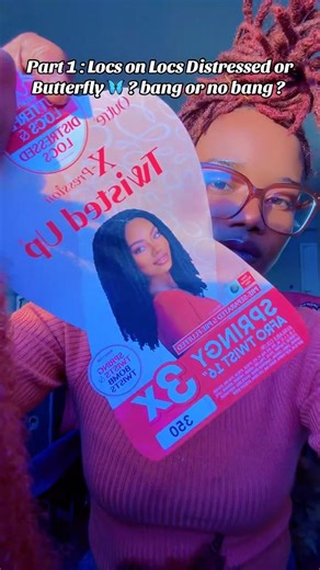 Come do my Locs w/me #loctutorials #locsonlocs #distressedlocs #butterflylocstutorial #domyhair