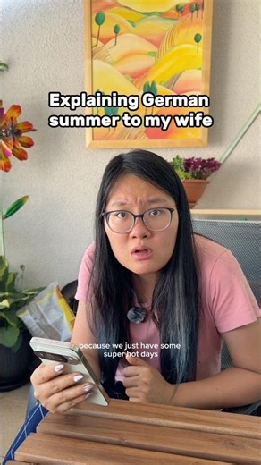 Explaining German summer to beginners