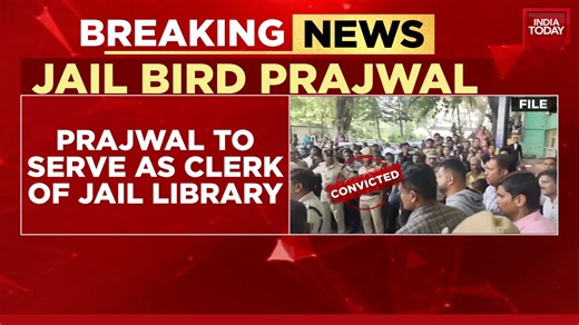 Ex-MP Prajwal Revanna to work as library clerk inside jail for Rs 522 daily wage Anjilee Istwal #PrajwalRevanna | India Today