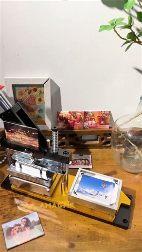 2.5×3.5in Rectangle Photo Magnet Making Machine #fridgemagnets #photomagnets #magnetmachine
