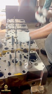 48K views · 650 reactions |  Installing valve guides on the cylinder head — small parts, big impact! Reliability starts with precision. ⚙️ #fblifestyle #caterpillar #thegasengine #G3516H #ValveGuide #CylinderHead #Work #dedication | The Gas Engine | Facebook