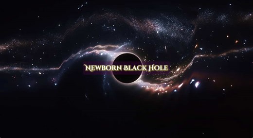 Newborn Supermassive Black Hole Discovery in Infinity Galaxy