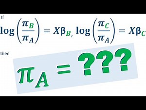 Calculate Multinomial Logistic Regression Probabilities... | MAS 1 Fall 2018 Q28
