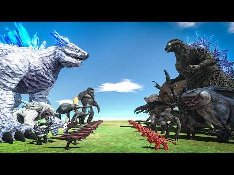 Team Shimo + King Kong vs Godzilla Minus One and Evil Monsters