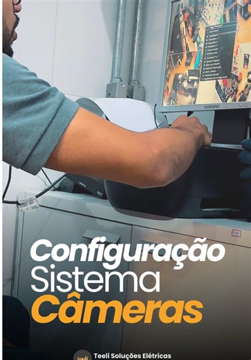 Configuração de sistema de câmeras 📹 Ajustes de rede, parâmetros de gravação, acesso remoto e testes operacionais para garantir o correto funcionamento do sistema de monitoramento. . . . #SistemaDeCâmeras #ConfiguraçãoDeCâmeras #SegurançaEletrônica #Monitoramento #CâmerasDeSegurança