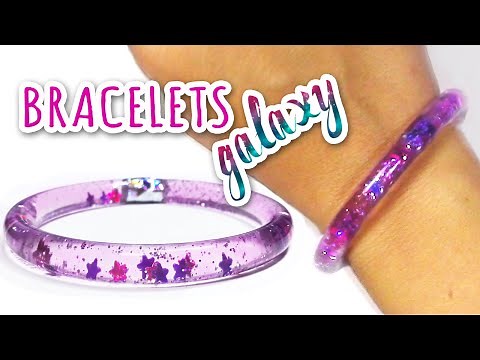 DIY crafts: WATER BRACELETS "Galaxy" - Innova Crafts