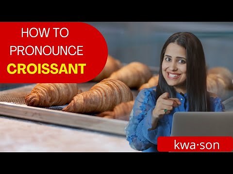How to Pronounce "Croissant" correctly | Croissant Pronunciation | Learn with Let's Lead | Word 25