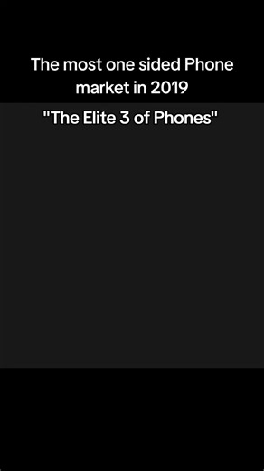 Phone market in 2019 was so one sided #tech #edit #techtok #phones #2019vibes