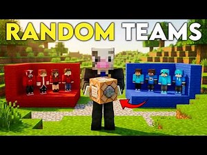 How to Make Randomized Teams in Minecraft