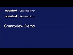 Smart View for Content Suite Platform and Extended ECM