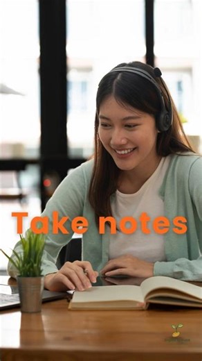 Study & Work Routine: Take notes. 📝 | Learn English Naturally