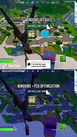 Respuesta a @Alb Get more than 60 FPS🤩 #fortniteog #optimization #boostpc #fortnitefps