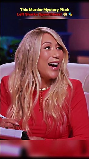 This Murder Mystery Pitch Left Sharks Speechless! 😳🎭 | Shark Tank US #sharktankus