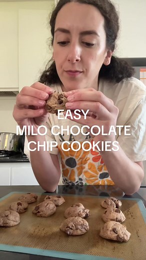 Milo Chocolate Chip Cookies Recipe - Easy and Delicious