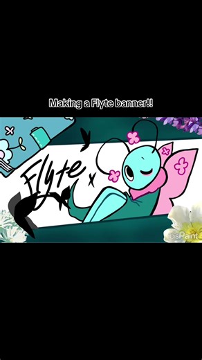Creating a Flyte Banner with Ibis Paint X