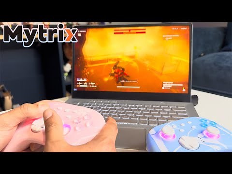 How to setup Mytrix's Pro controller to PC and play Steam Games