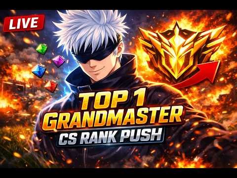 CSR PUSH TO REGION 999+⭐🚀| FREE FIRE LIVE 😎 #classyff #nonstopgaming #freefirelive #rai #guildtest