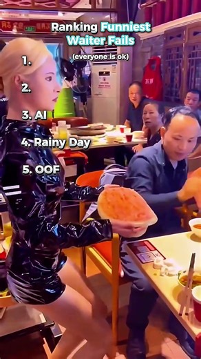 Ranking Funniest Waiter Fails