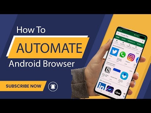 How To Run Ui Vision on Android | Browser Automation for Android