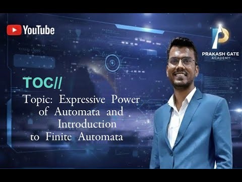 lecture3||TOC||Expressive power of Automata & Introduction to FA||Gate CSE||University exam AKTU