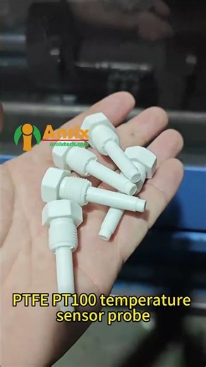 PTFE PT100 temperature sensor probe #ansix #injection #factory #ansixtech #mold #factoryproducts
