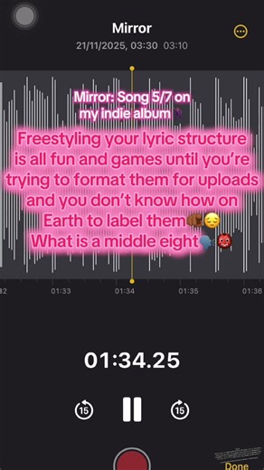 Song structures are confusing #upcomingalbum #smallmusician #altpop