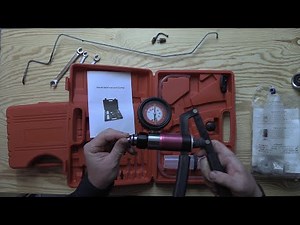 Vakuum Handpumpe zum Bremsen entlüften?