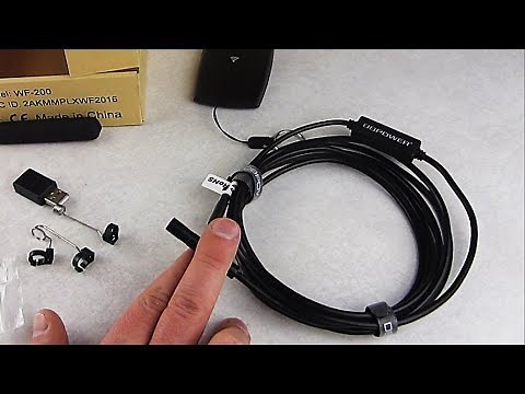 DBPower WIFI Camera Endoscope Product Review