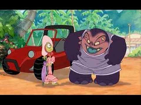 Lilo and Stitch at the beach