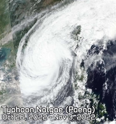 Typhoon Nalgae (Paeng) 2022 #philippines #fyp #edit #capcut #bagyo