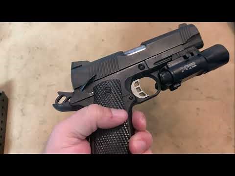 SDS Imports 1911 CB45R 'Carry' with Rail 45 ACP 4.25" - 500 round review! Surprise at the end!