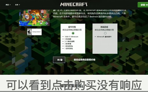 购买不了Minecraft正版了？（附解决办法）——我的世界国际版购买系统疑似出错
