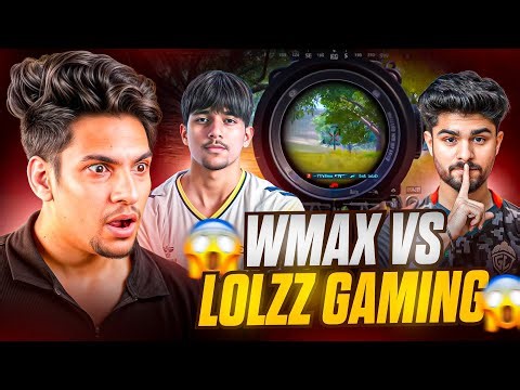 Classic Hacker vs Fastest BGMI Player Intense BGMI Fight| LOLZZZ GAMING VS WMAX