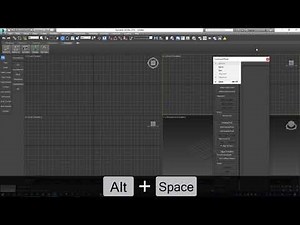 Command Panel is missing ( 3ds max video tutorial )