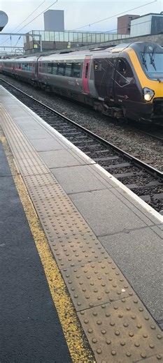 Class 221 Super Voyager Cross Country Train Wolverhampton Station