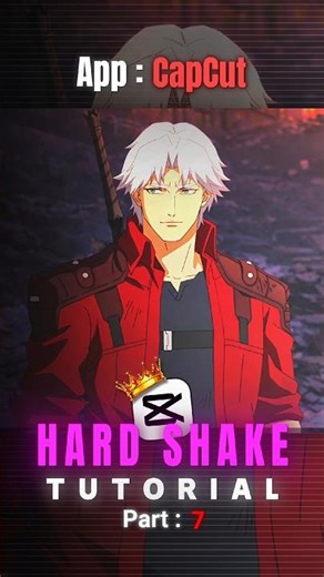 Hard Shake Tutorial 💀🔥 Part - 7 | Capcut Tutorial | #capcut #capcuttutorial #devilmaycry